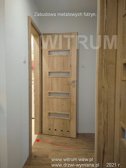 nowe futryny na starych futrynach nakladki